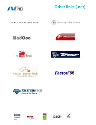 Other links (.net)
 