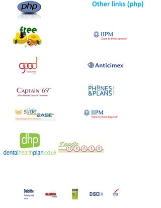 Other links (php)
 
