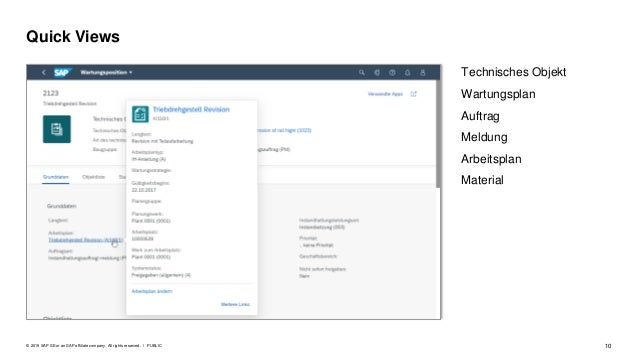 Sap Pm Neue Entwicklungen Der Sap 2019