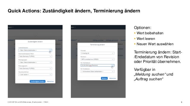 Sap Pm Neue Entwicklungen Der Sap 19