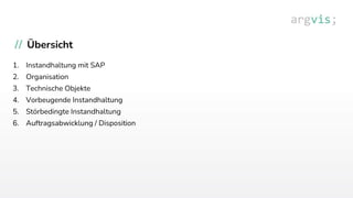 SAP Instandhaltung – SAP PM  / SAP EAM