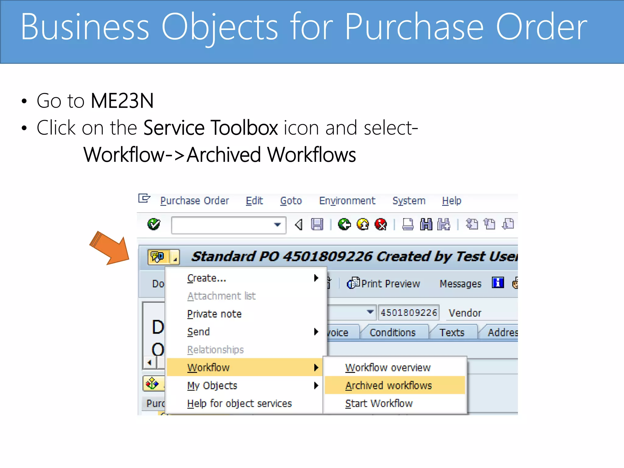 Sap Purchase Order Workflow | PPTX