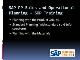 Sap – pp online training course | PPTX