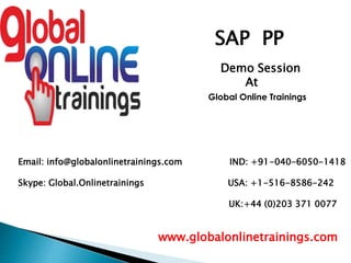SAP PP | PPTX