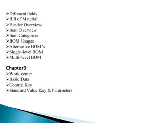 SAP PP | PPTX