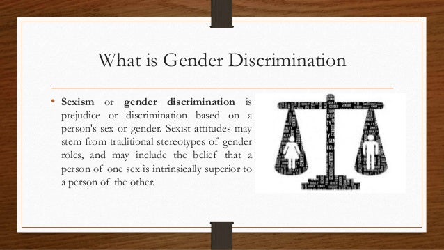 discrimination of sex against in america discrimination of sex against in america