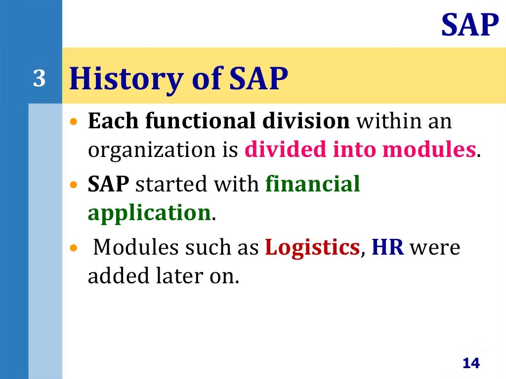 SAP for Beginners