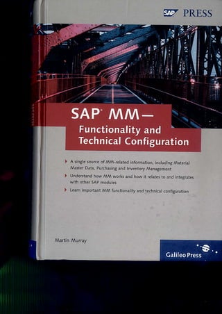 SAP MM Configuration Step by Step guide by Tata Mcgraw hill