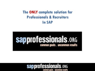 Sap Professionals Network