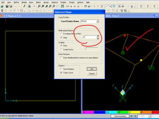 SAP PUSHOVER PROCEDURE  for structural engineers .ppt