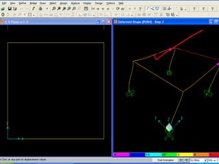 SAP PUSHOVER PROCEDURE  for structural engineers .ppt