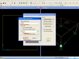 SAP PUSHOVER PROCEDURE  for structural engineers .ppt