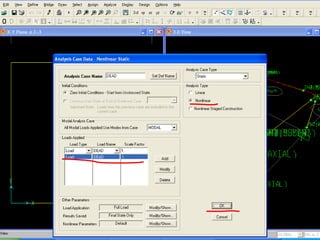 SAP PUSHOVER PROCEDURE  for structural engineers .ppt