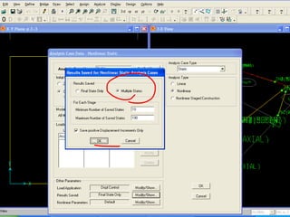 SAP PUSHOVER PROCEDURE  for structural engineers .ppt
