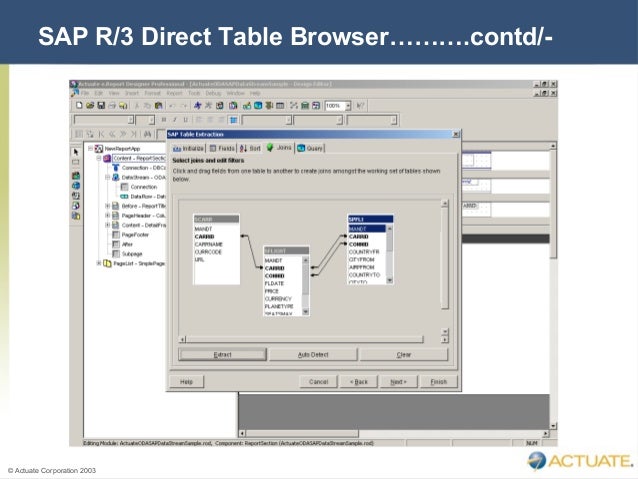 SAP R3 SQL Query Builder