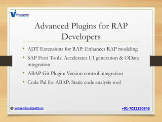 SAP RAP Training - SAP ABAP Training in Hyderabad.pptx