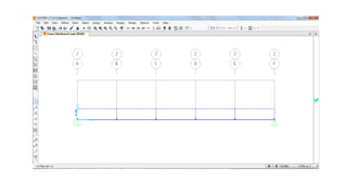 Structure Analysis-Deflection using SAP2000