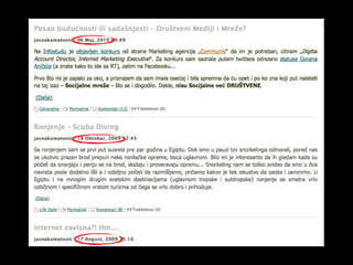 Sarajevo PR open - Online reputation