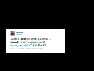 Sarajevo PR open - Online reputation