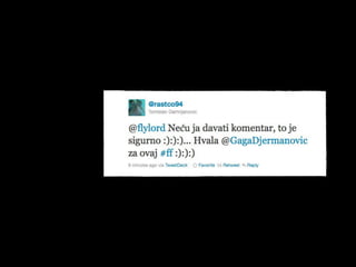 Sarajevo PR open - Online reputation