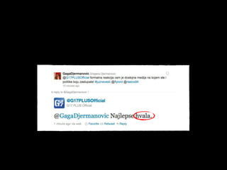 Sarajevo PR open - Online reputation