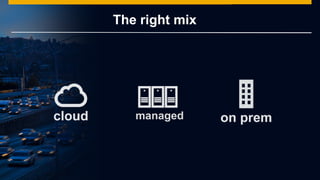 © 2014 SAP AG or an SAP affiliate company. All rights reserved.
The right mix
managed
 