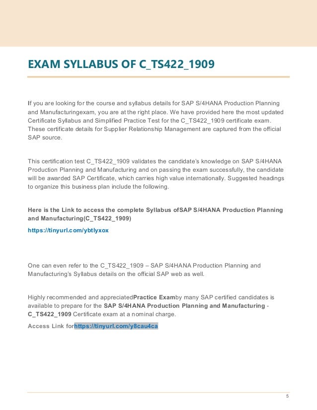 C-TS422-2022 Demotesten