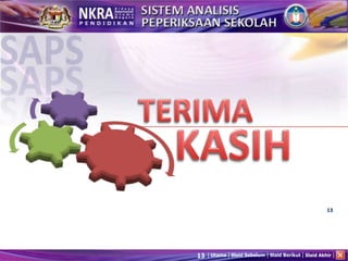 13 Utama Slaid Sebelum Slaid Berikut Slaid Akhir
13
 
