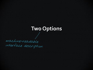 Two Options
 