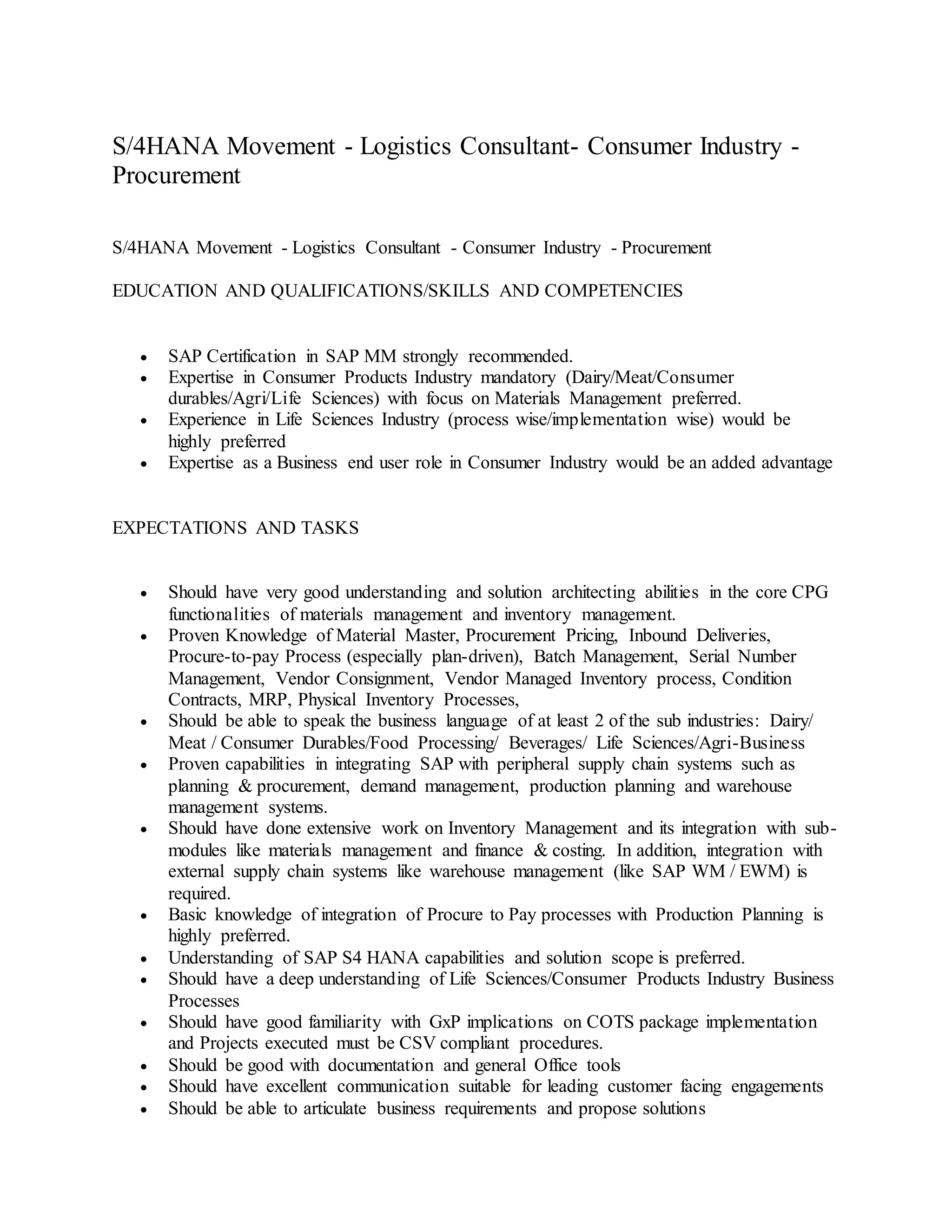 SAP S4 HANA.docx