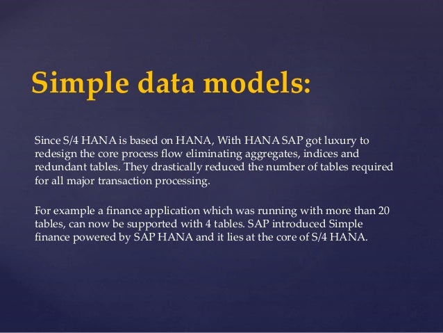 Sap s4 hana saps next generation business suite | PPTX