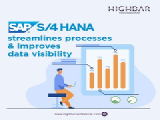 SAP S4HANA Streamline Processes & Improves Data Visibility.Ppt