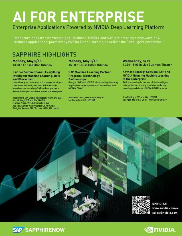 Nvidia Sap Sapphire 17 Show Guide