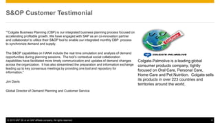 SAP Integrated Business Planning | PPTX