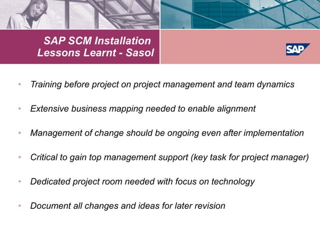 Sap SCM | PPT