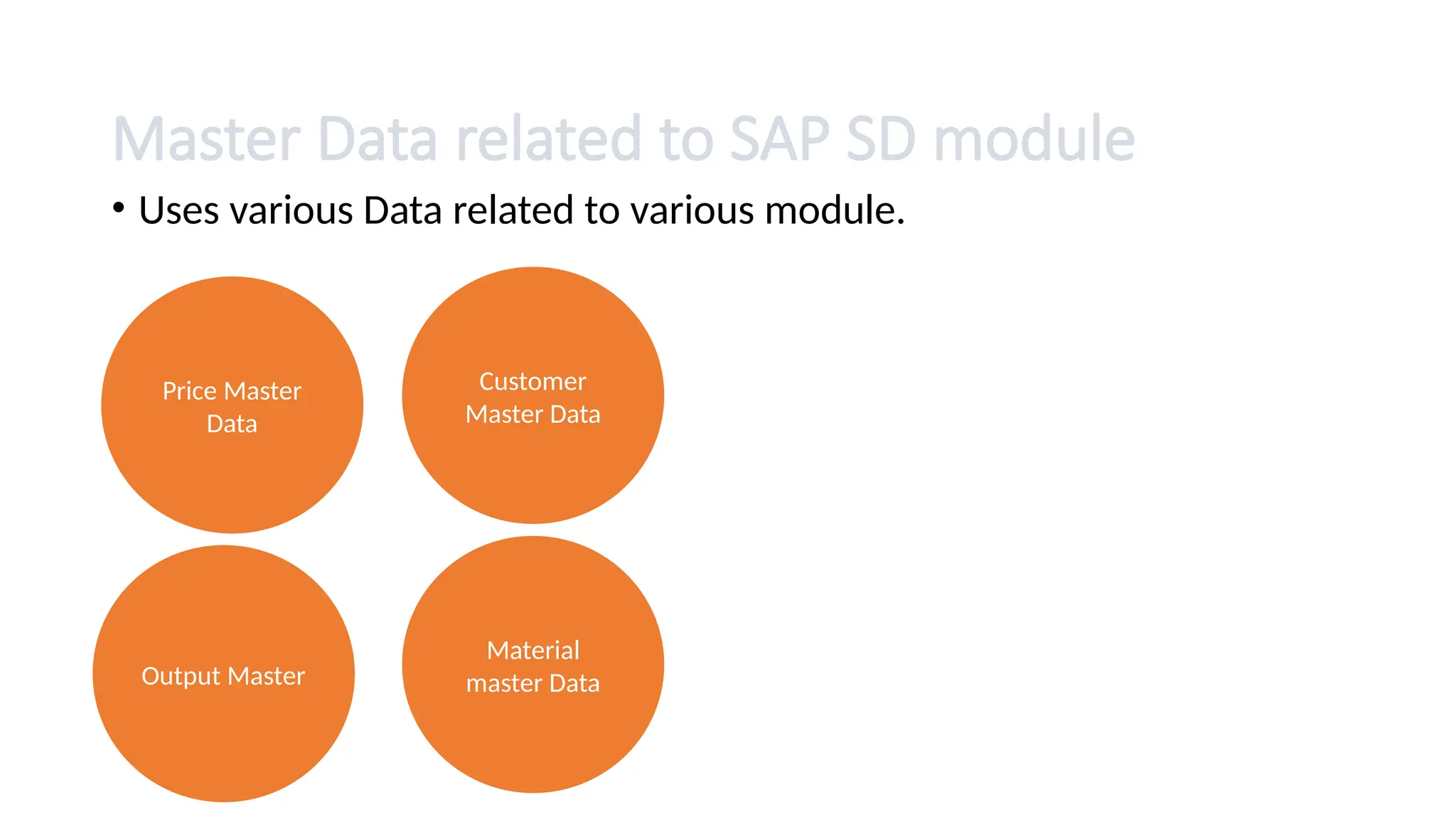 SAP SD presentation slides contain bas | PPTX