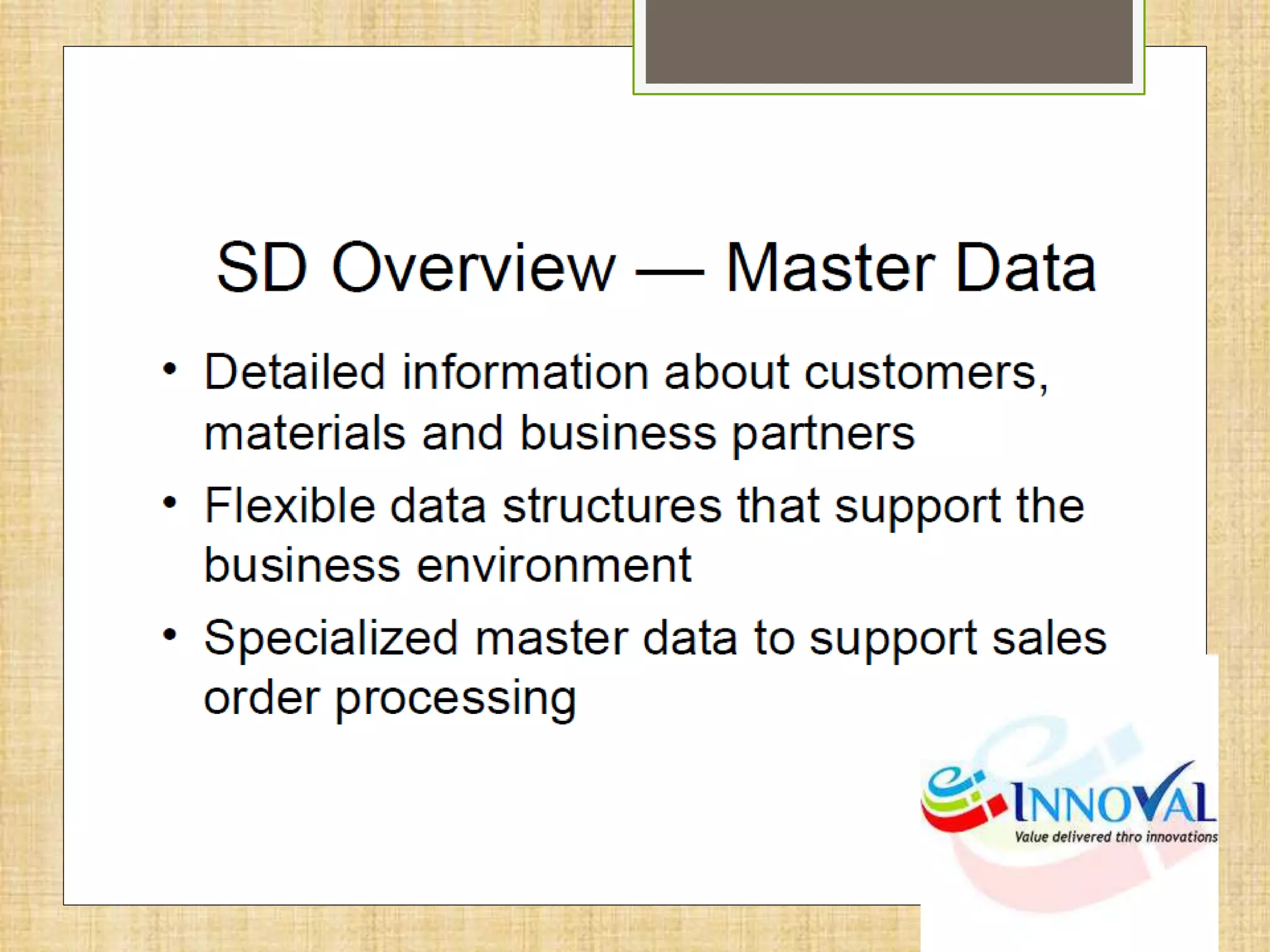 Sap sd overview training | PPTX