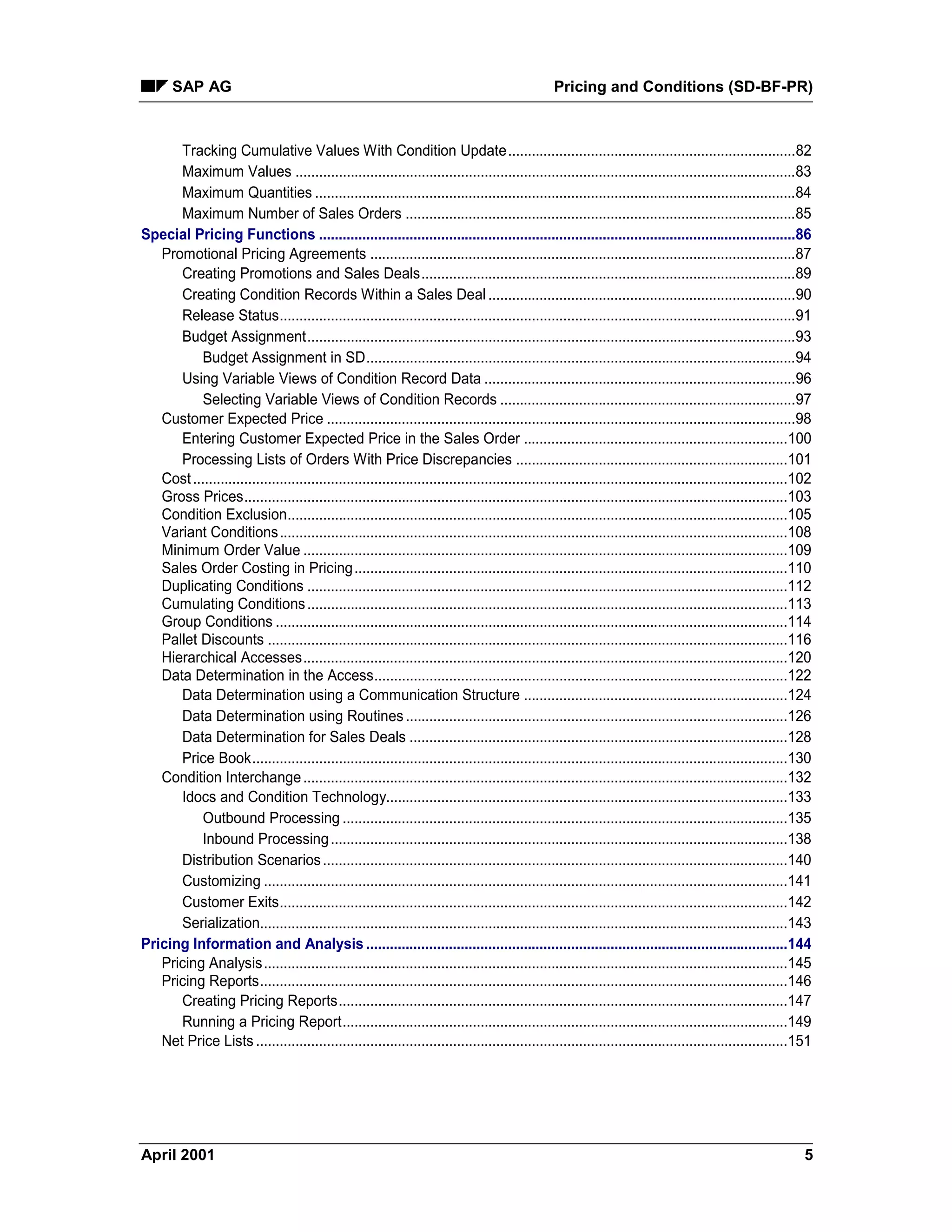 Sap sd pricing | PDF