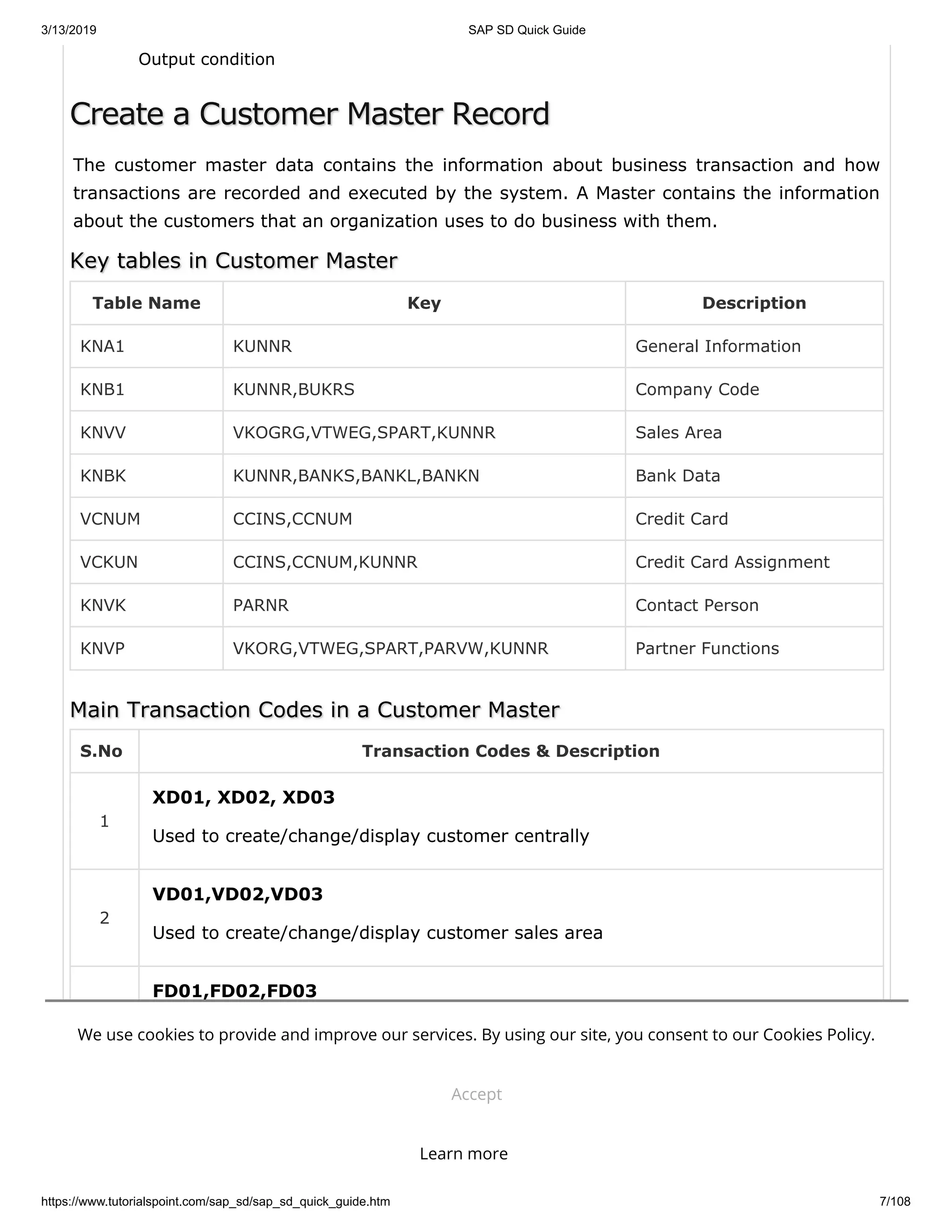Sap Sd Quick Guide Pdf