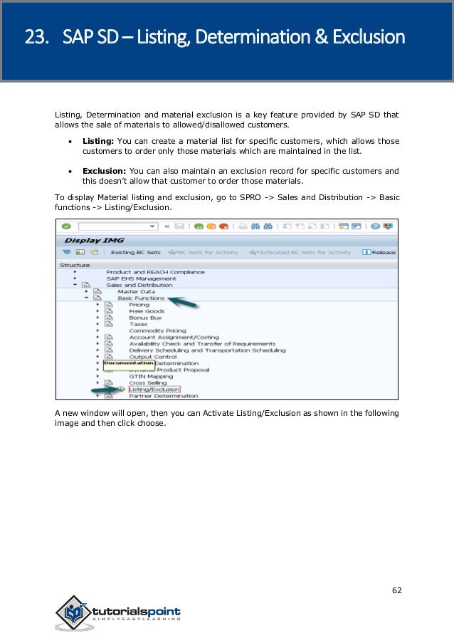 sap sd tutorial