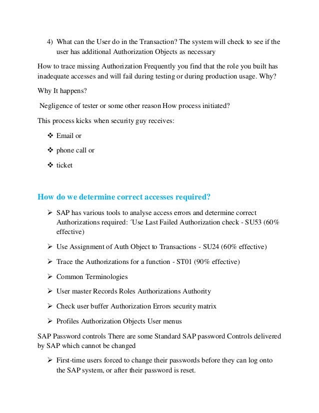 Sap security online training and certification and