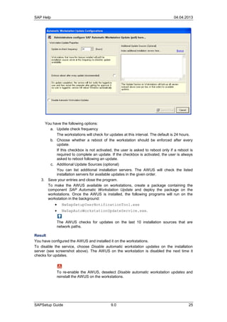Sap setup guide | PDF