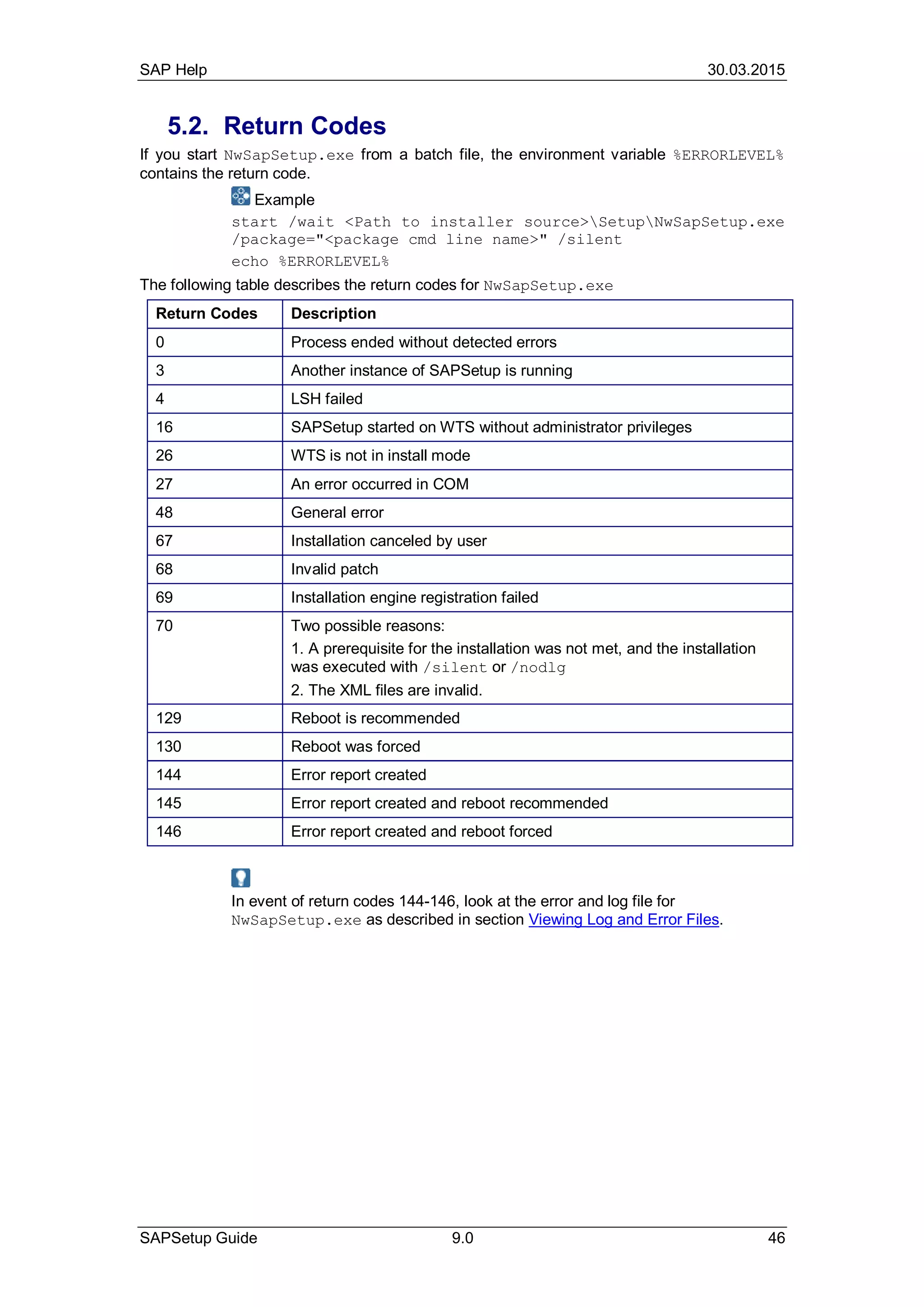 Sap setup guide | PDF