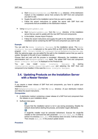 Sap setup guide | PDF