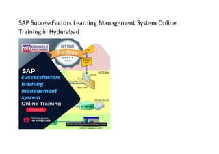 SAP SuccessFactors Learning Management System Online
Training in Hyderabad
 