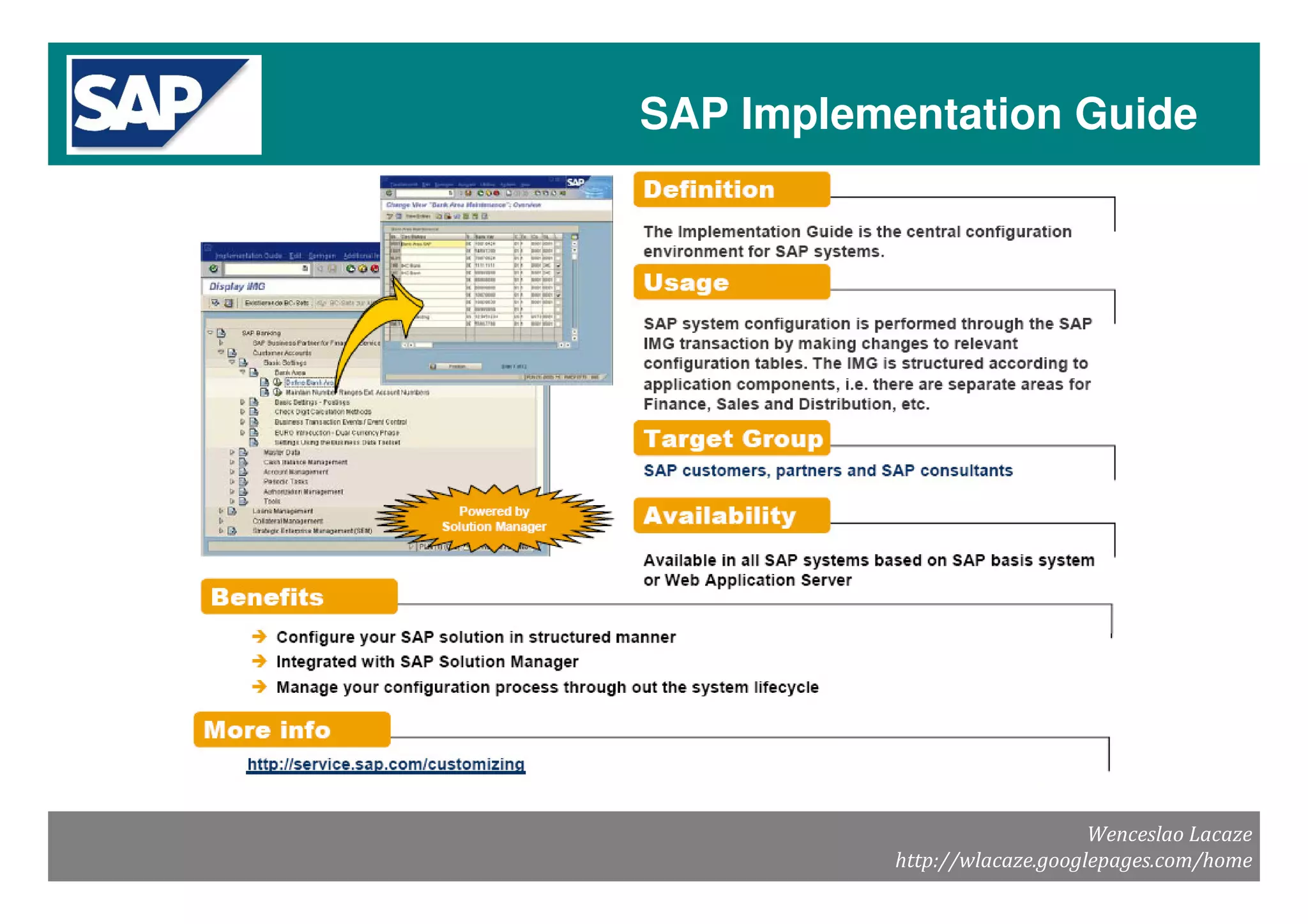 Sap Solman Imptools Metodology V2.0