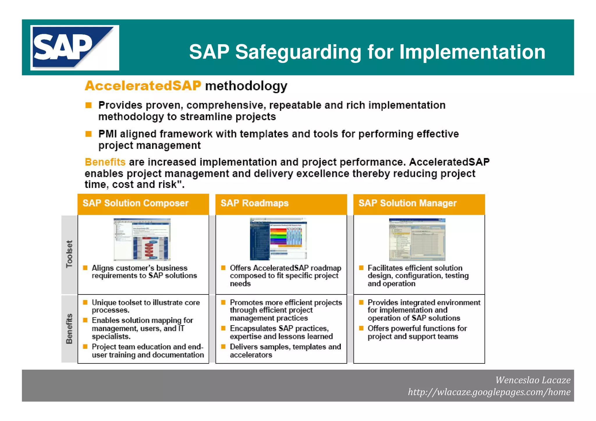 Sap Solman Imptools Metodology V2.0