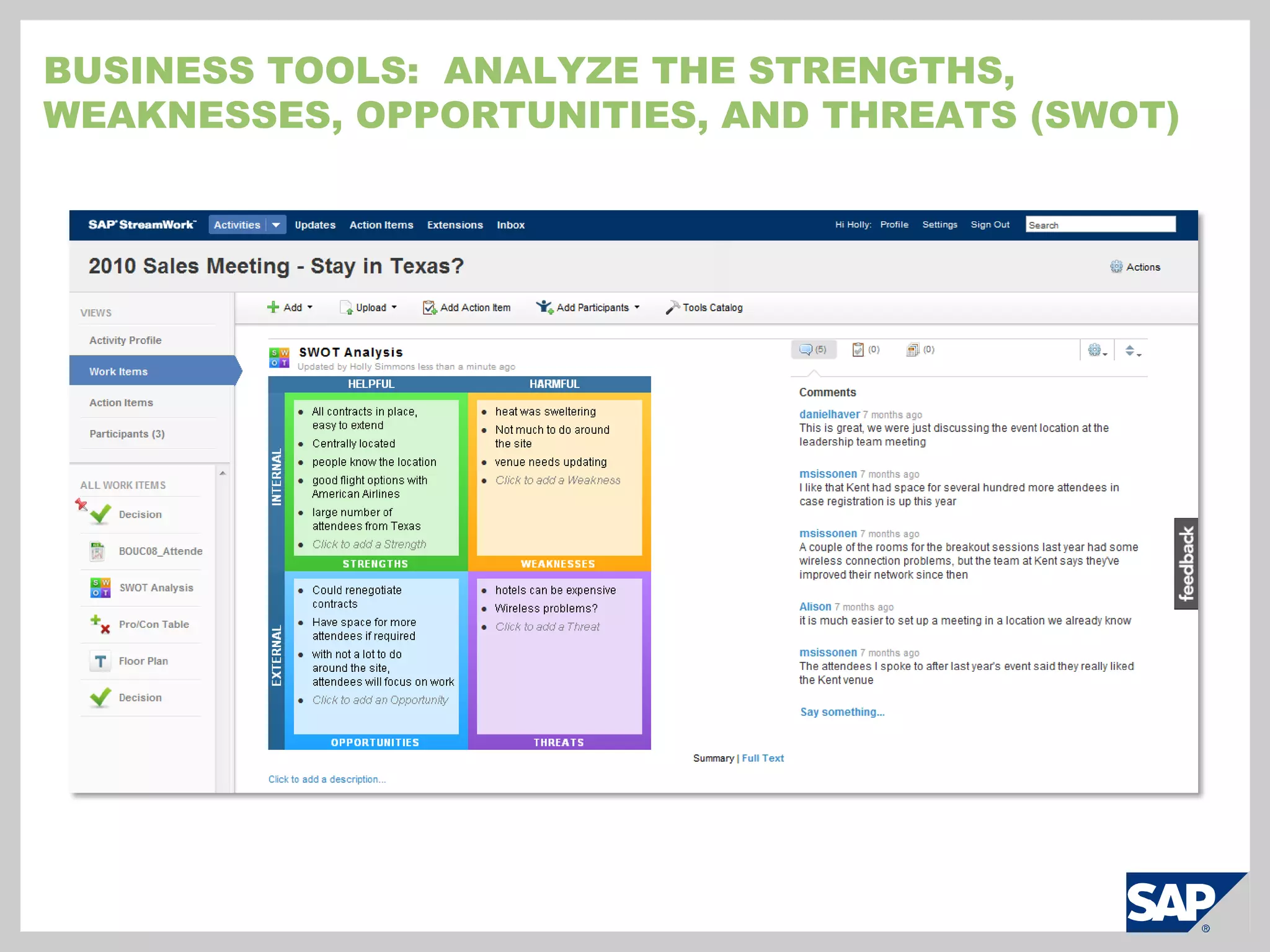 How do I standardize among these collaboration and related technologies?Security and security policy managementHow do I manage application access?