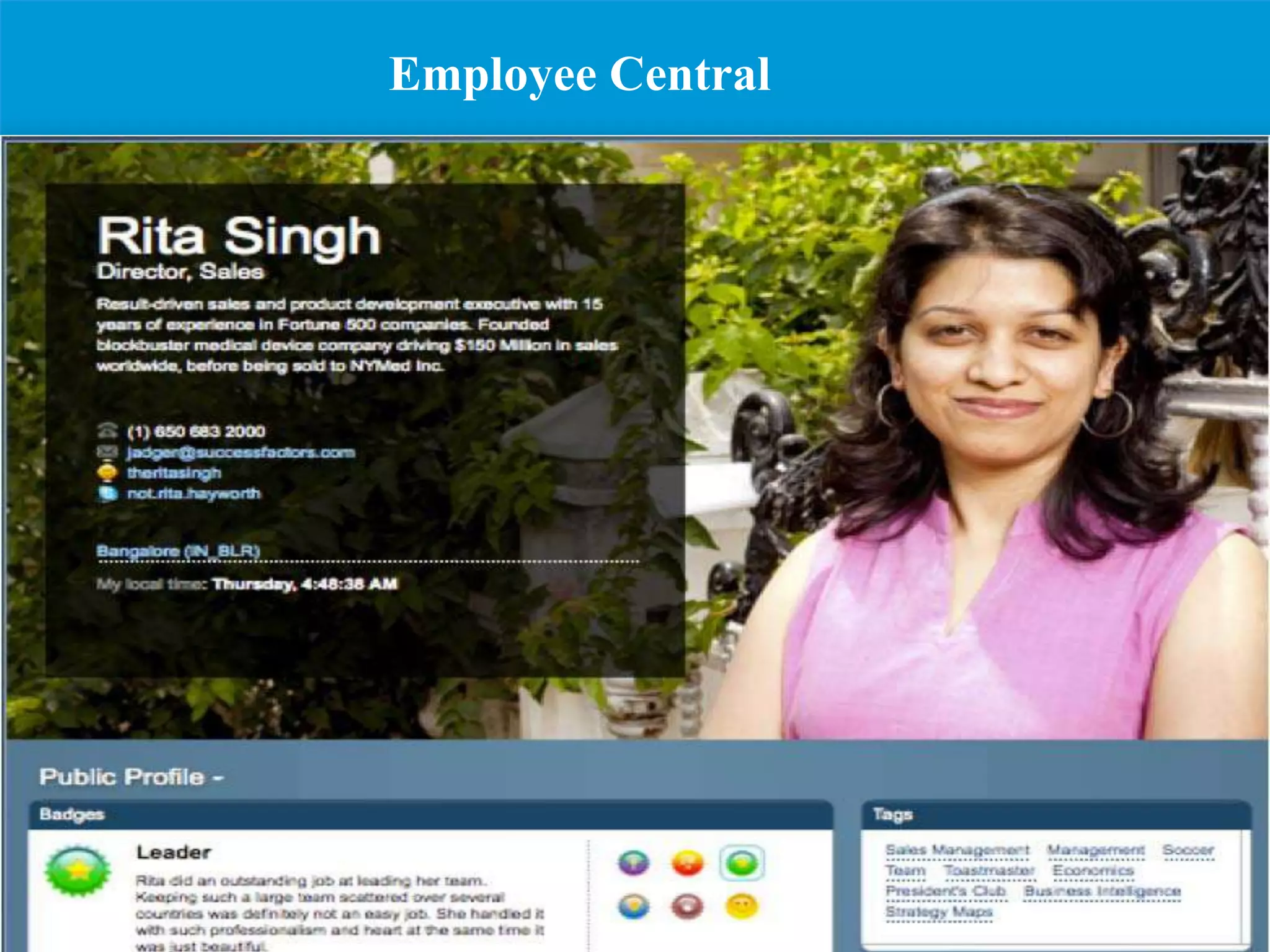 Employee Central
 