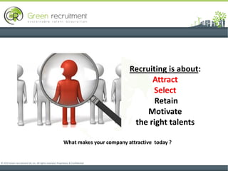 Sustainable Recruitment Strategy